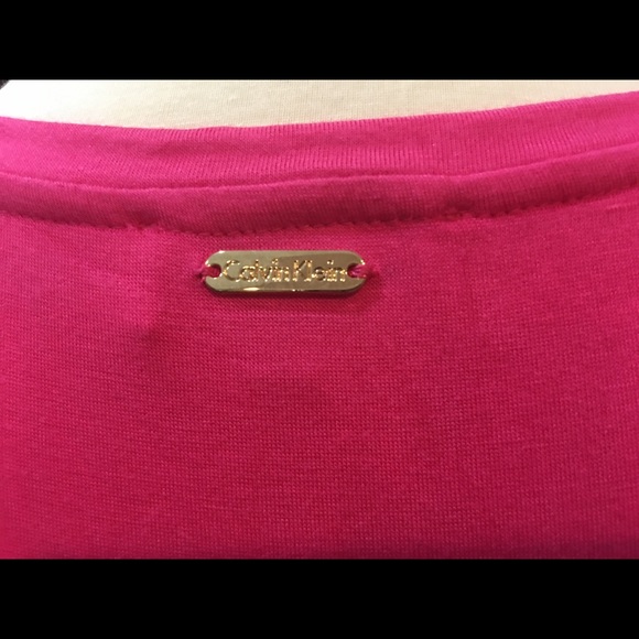 Calvin Klein Pink Maxi Dress ~ Large - Picture 5 of 11